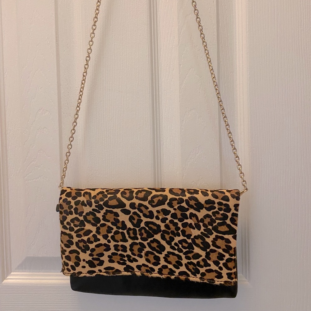Leopard purse